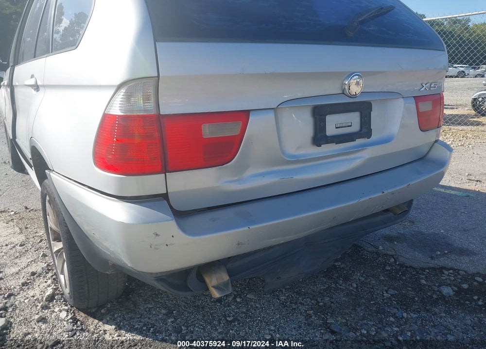 2005 BMW X5 3.0I VIN: 5UXFA13565LY21631