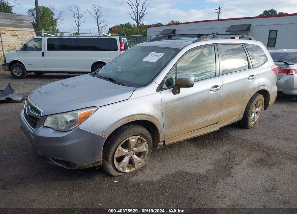 2014 SUBARU FORESTER 2.5I PREMIUM VIN: JF2SJAEC1EH405776