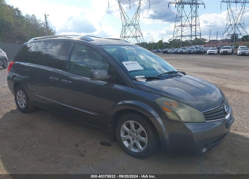 2007 NISSAN QUEST 3.5 SL VIN: 5N1BV28U17N131167