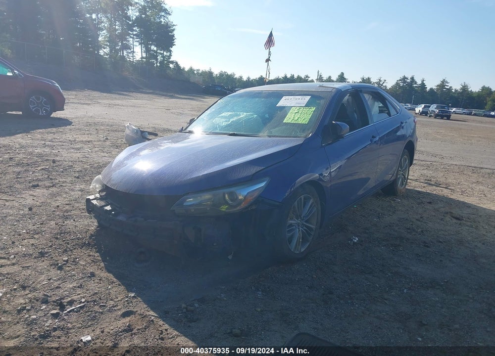 2015 TOYOTA CAMRY SE VIN: 4T1BF1FK1FU907214