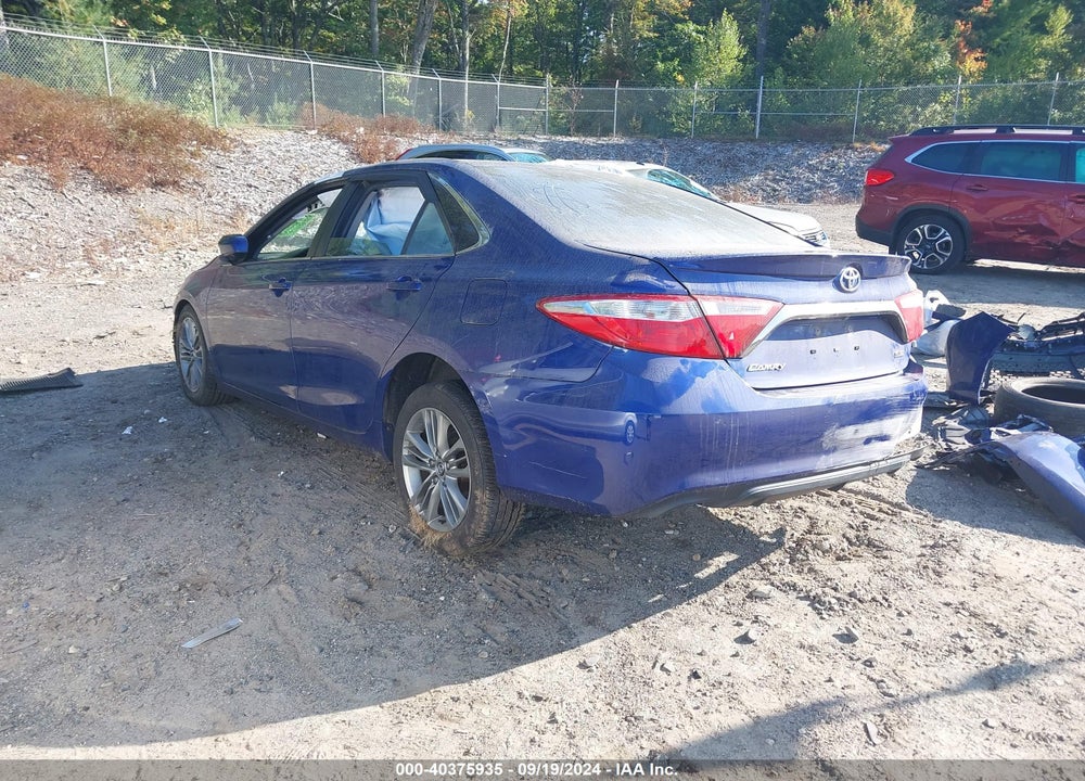 2015 TOYOTA CAMRY SE VIN: 4T1BF1FK1FU907214