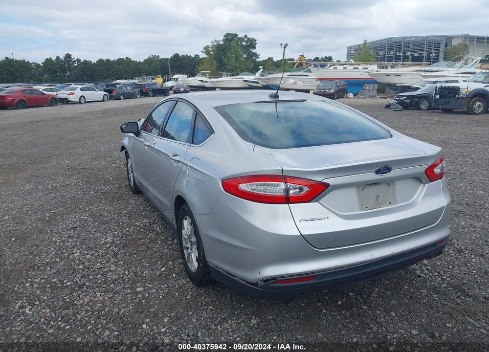 2015 FORD FUSION S VIN: 3FA6P0G79FR138742