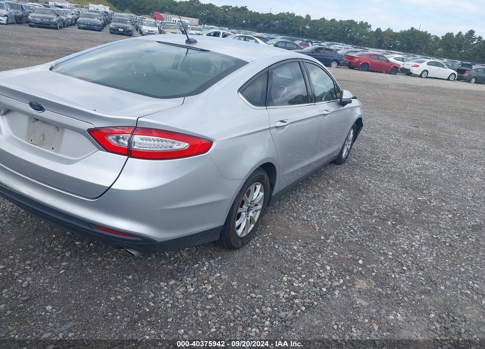 2015 FORD FUSION S VIN: 3FA6P0G79FR138742