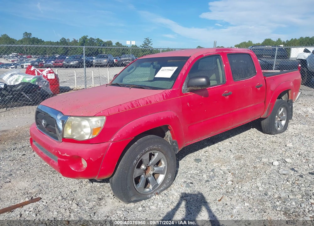 2005 TOYOTA TACOMA PRERUNNER V6 VIN: 3TMJU62N05M001044