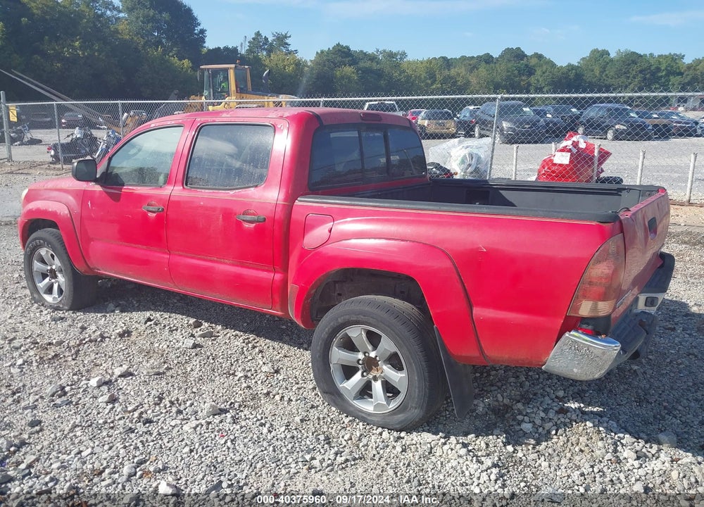 2005 TOYOTA TACOMA PRERUNNER V6 VIN: 3TMJU62N05M001044