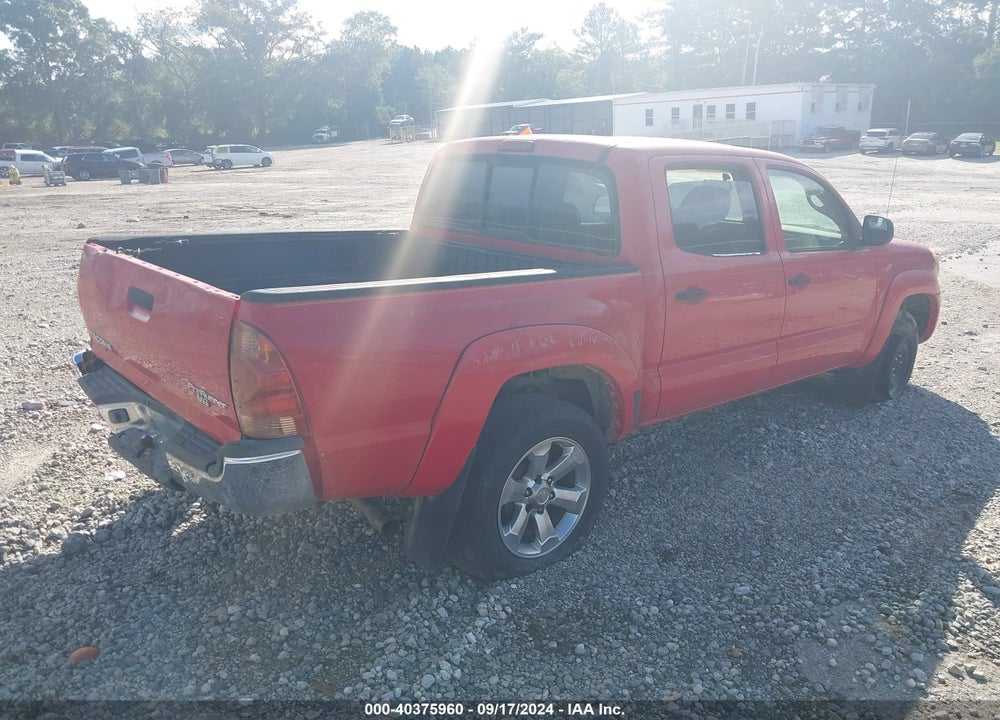 2005 TOYOTA TACOMA PRERUNNER V6 VIN: 3TMJU62N05M001044