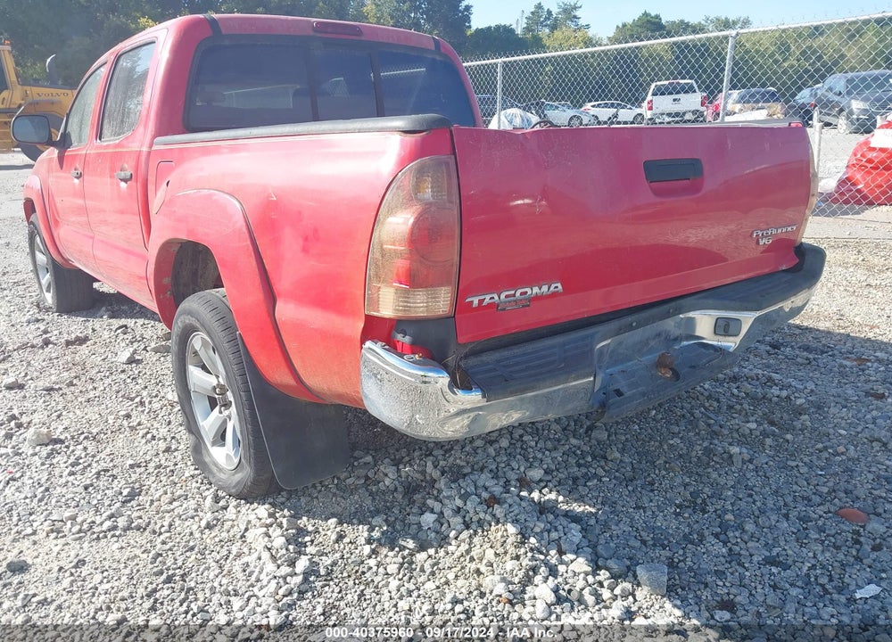 2005 TOYOTA TACOMA PRERUNNER V6 VIN: 3TMJU62N05M001044