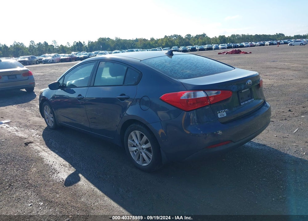 2014 KIA FORTE LX VIN: KNAFX4A69E5089378