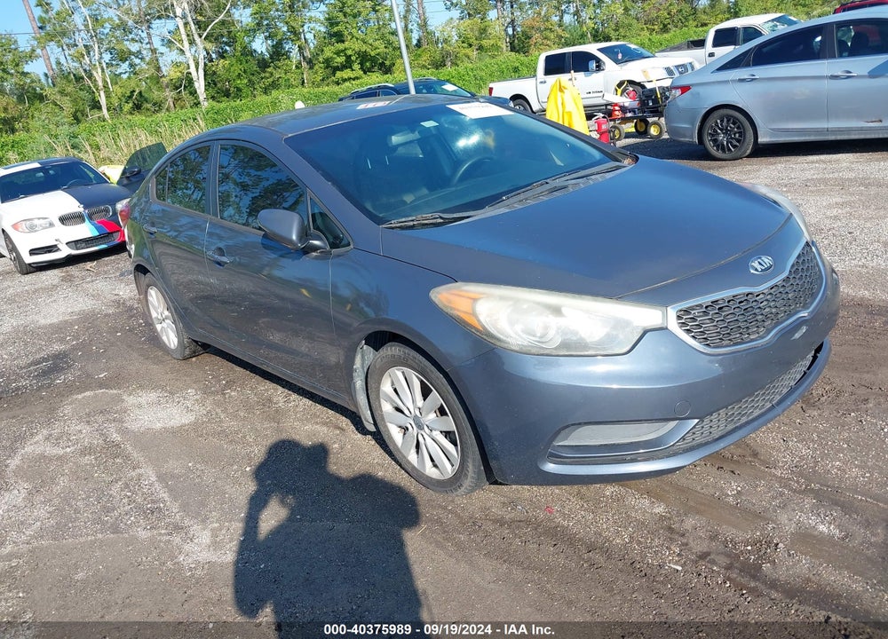 2014 KIA FORTE LX VIN: KNAFX4A69E5089378