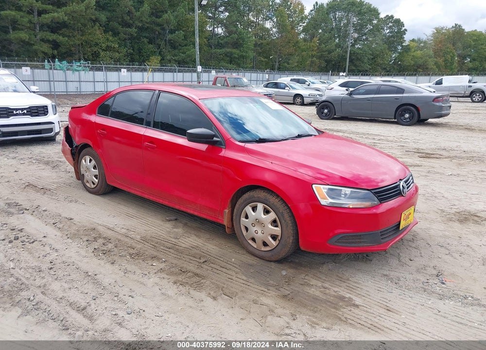 2013 VOLKSWAGEN JETTA 2.0L S VIN: 3VW2K7AJXDM260652