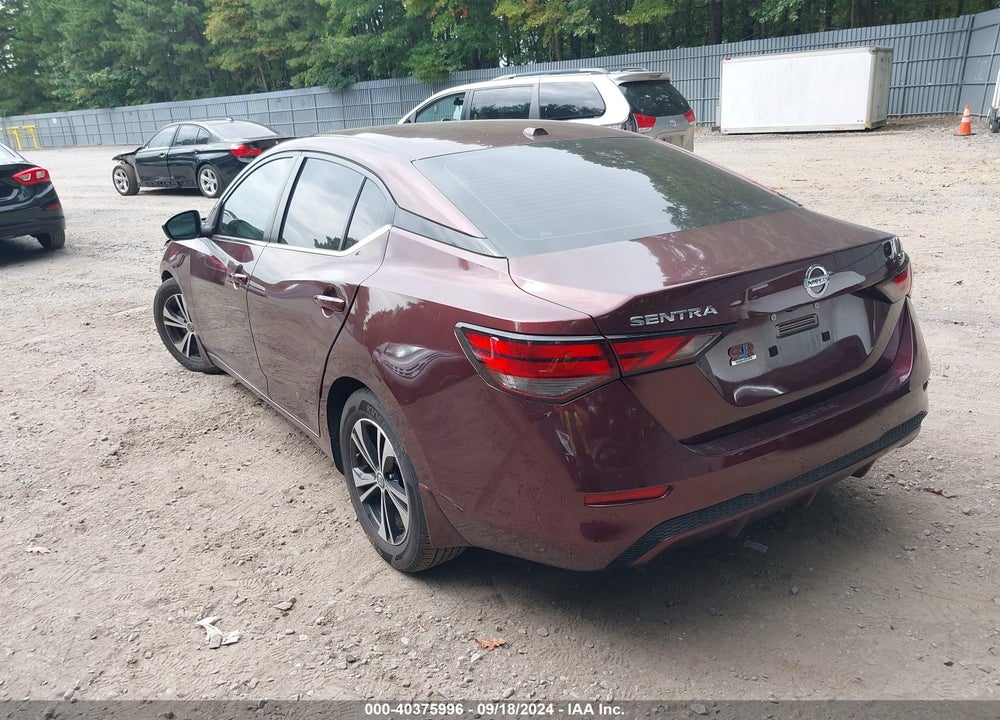 2021 NISSAN SENTRA SV XTRONIC CVT VIN: 3N1AB8CV3MY226083