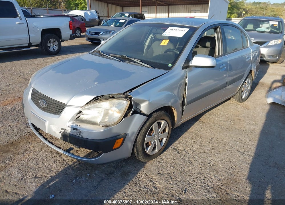 2008 KIA RIO LX VIN: KNADE123986379375