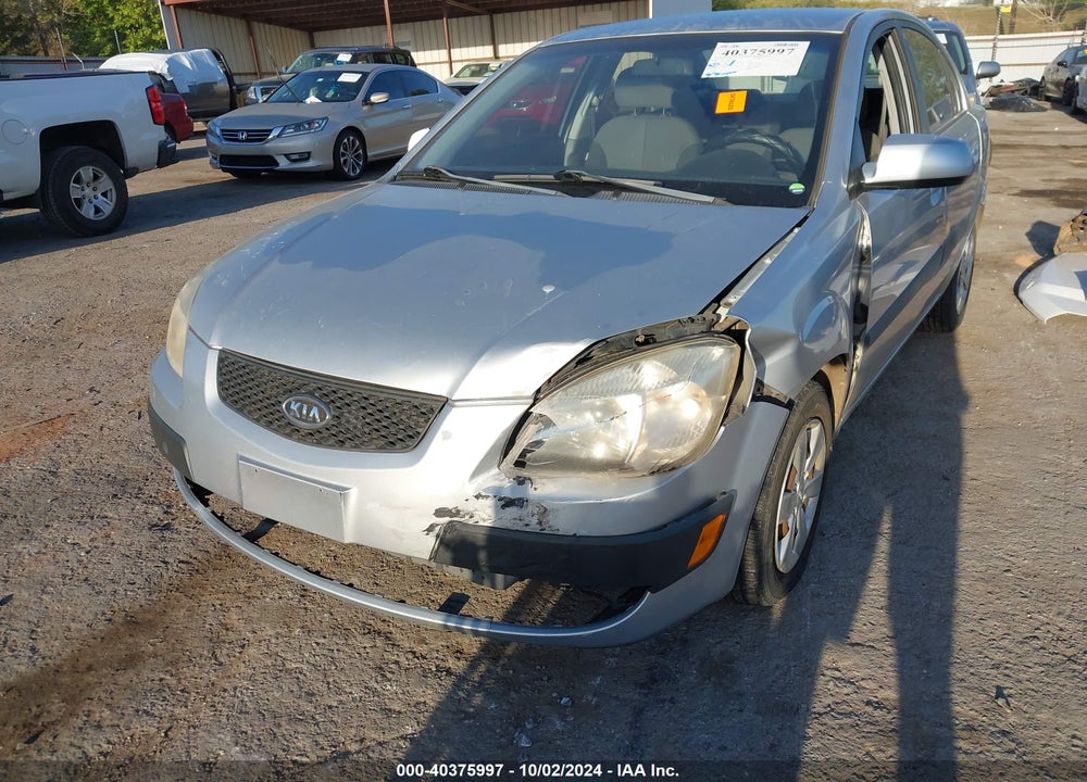 2008 KIA RIO LX VIN: KNADE123986379375