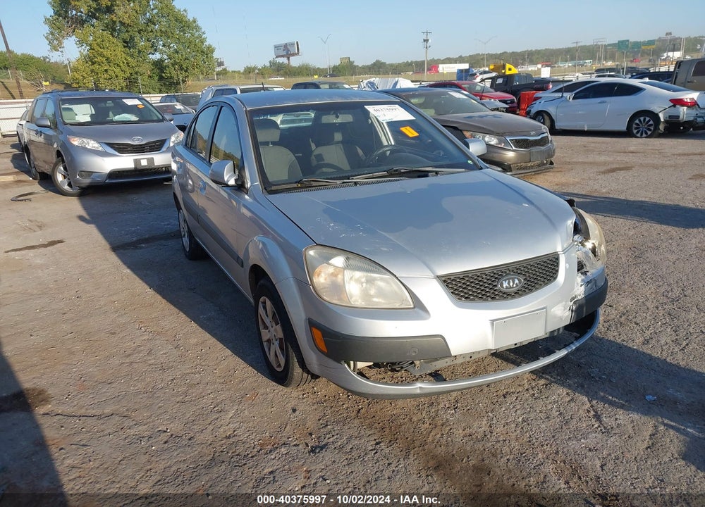 2008 KIA RIO LX VIN: KNADE123986379375