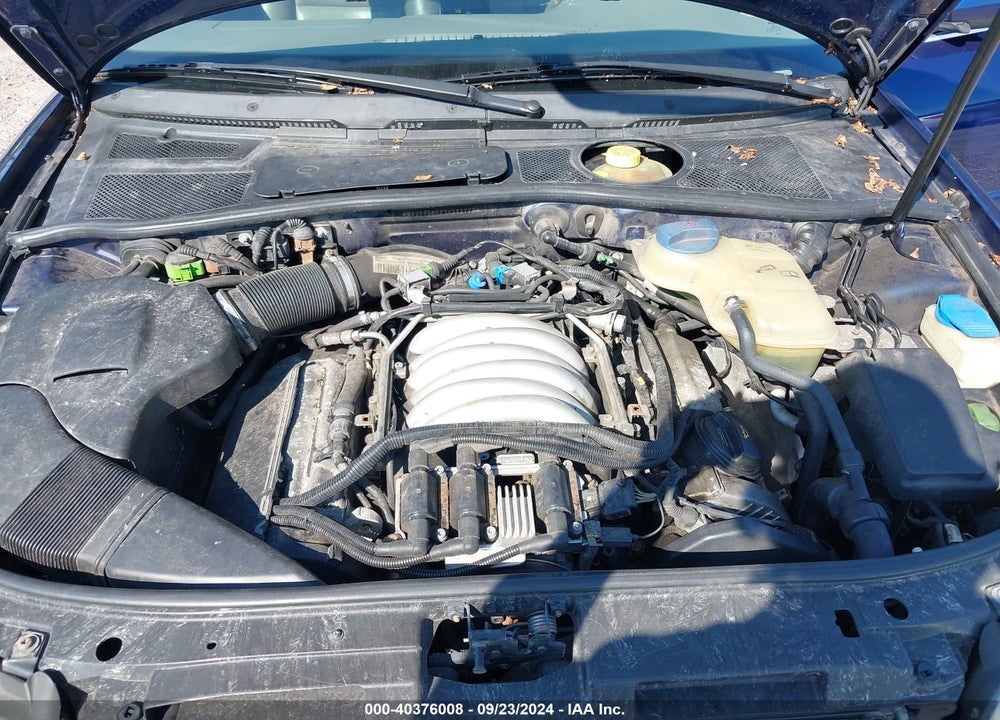2001 AUDI A4 2.8 VIN: WAUDH68DX1A092778