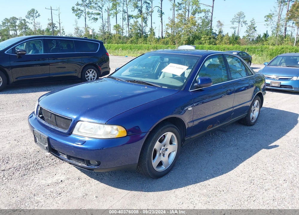 2001 AUDI A4 2.8 VIN: WAUDH68DX1A092778