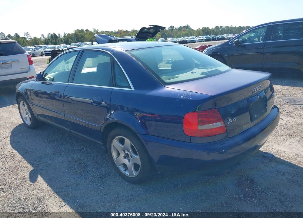 2001 AUDI A4 2.8 VIN: WAUDH68DX1A092778