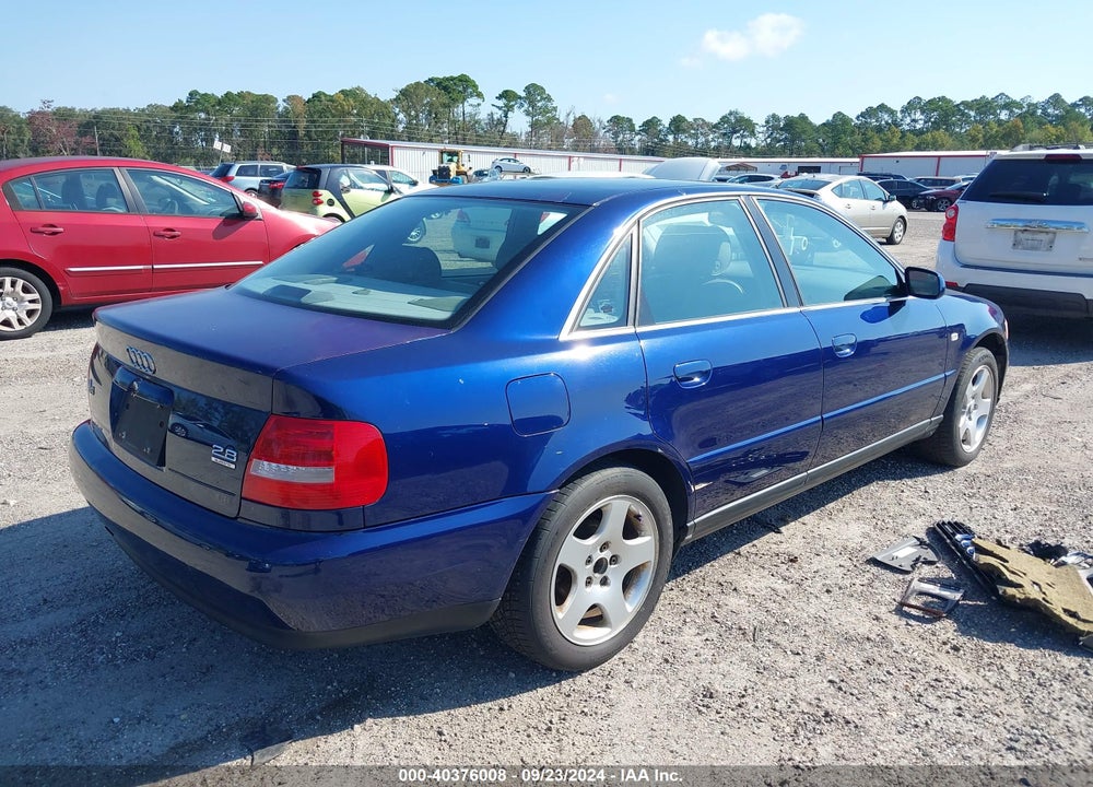 2001 AUDI A4 2.8 VIN: WAUDH68DX1A092778