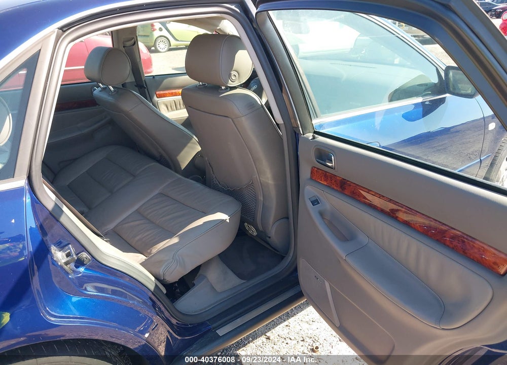 2001 AUDI A4 2.8 VIN: WAUDH68DX1A092778