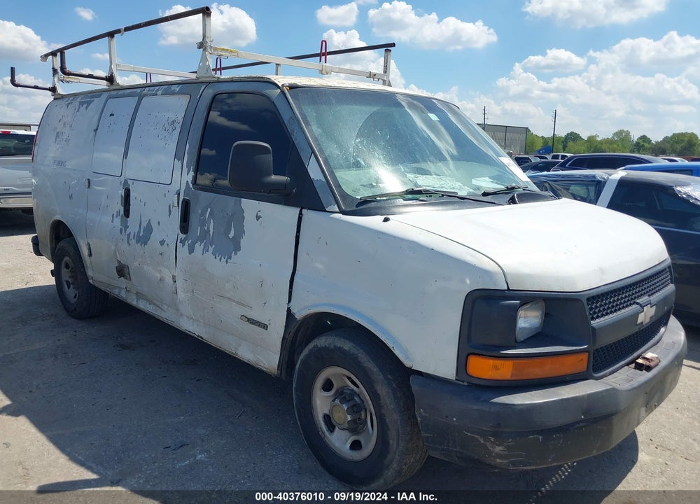 2006 CHEVROLET EXPRESS WORK VAN VIN: 1GCGG25V261255827