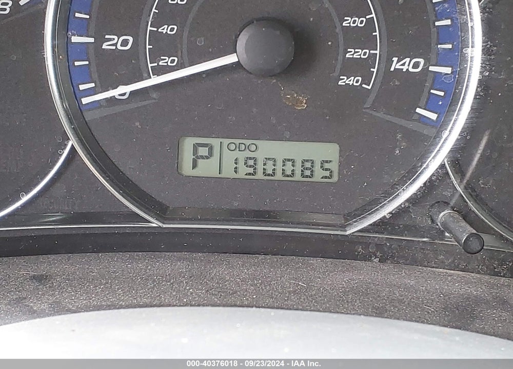 2010 SUBARU FORESTER 2.5X VIN: JF2SH6BC3AH793519