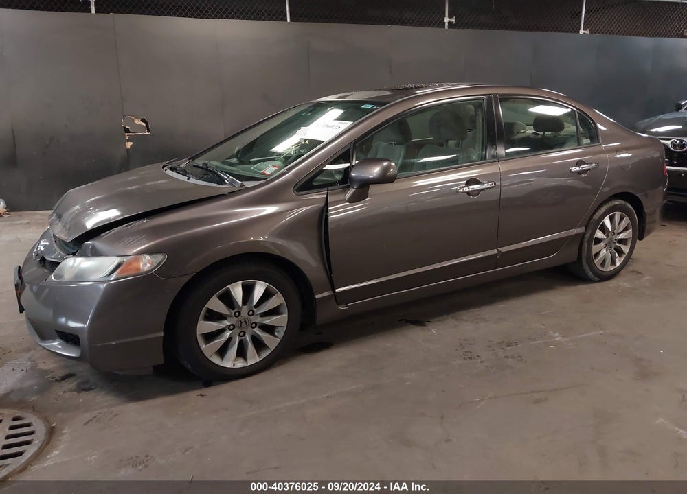 2009 HONDA CIVIC EX VIN: 2HGFA16859H543719