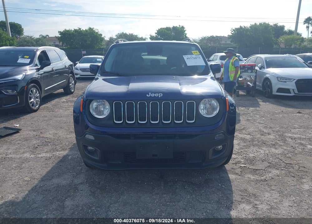 2017 JEEP RENEGADE LATITUDE 4X4 VIN: ZACCJBBB2HPE49657