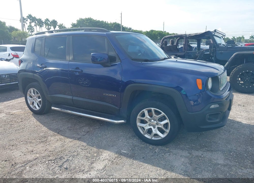 2017 JEEP RENEGADE LATITUDE 4X4 VIN: ZACCJBBB2HPE49657