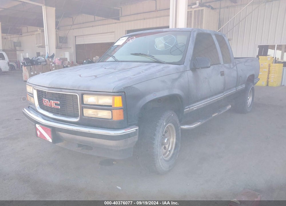 1997 GMC SIERRA 1500 SL WIDESIDE VIN: 2GTEK19RXV1560093
