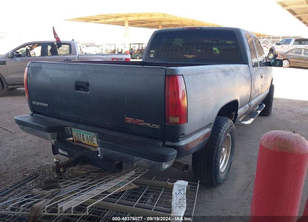 1997 GMC SIERRA 1500 SL WIDESIDE VIN: 2GTEK19RXV1560093