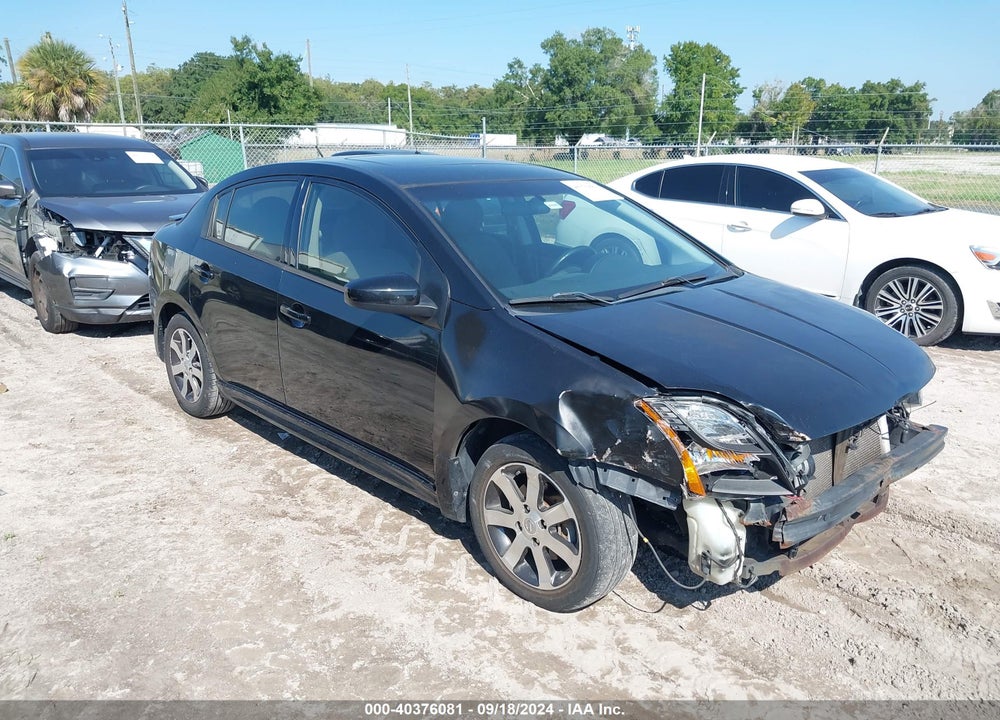 2012 NISSAN SENTRA 2.0 SR VIN: 3N1AB6AP0CL777043