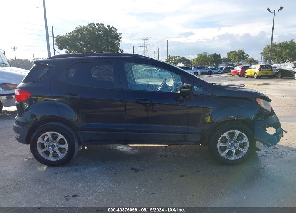 2018 FORD ECOSPORT SE VIN: MAJ3P1TE4JC243791