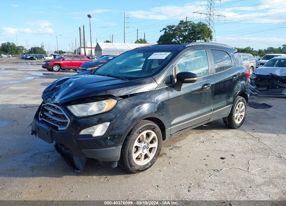 2018 FORD ECOSPORT SE VIN: MAJ3P1TE4JC243791
