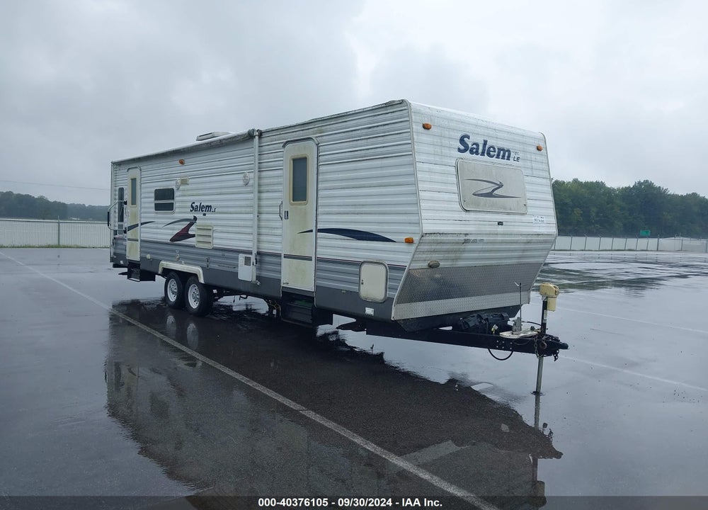2007 FOREST RIVER SALEM M27RLSS LE VIN: 4X4TSMC297T105375