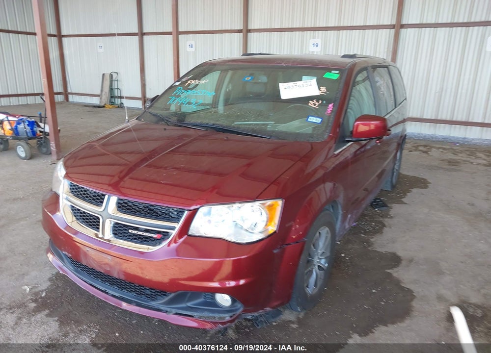 2017 DODGE GRAND CARAVAN SXT VIN: 2C4RDGCG4HR730962
