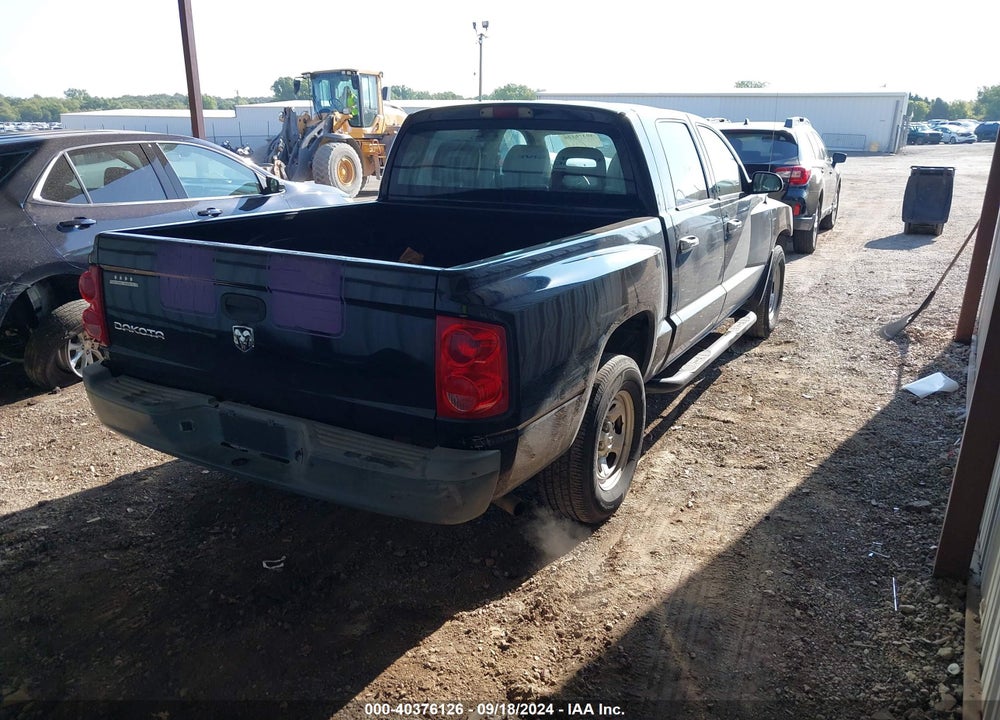 2006 DODGE DAKOTA ST VIN: 1D7HE28K26S576813