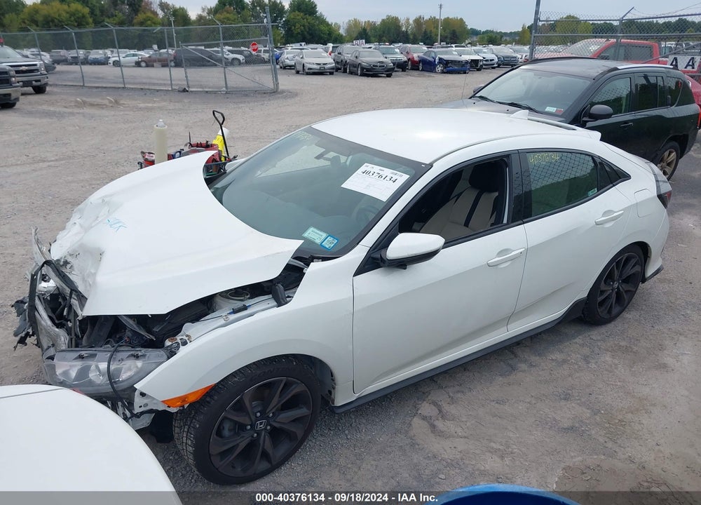 2018 HONDA CIVIC SPORT VIN: SHHFK7H45JU417314