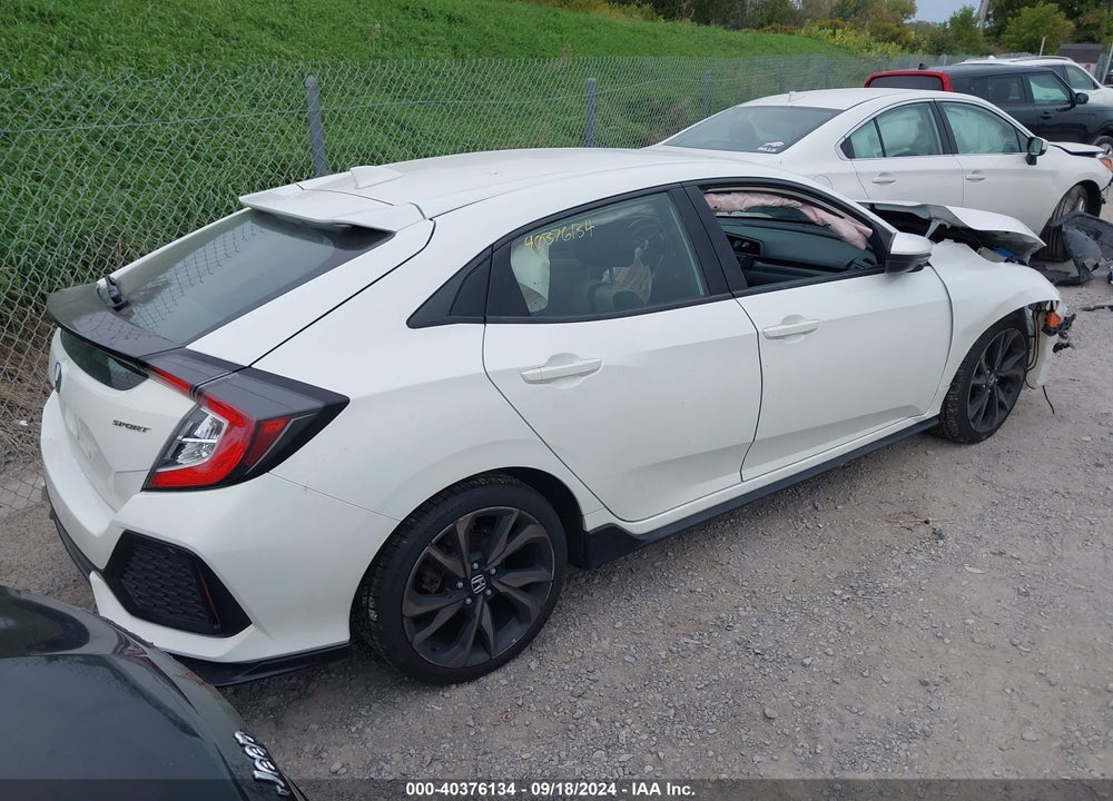 2018 HONDA CIVIC SPORT VIN: SHHFK7H45JU417314