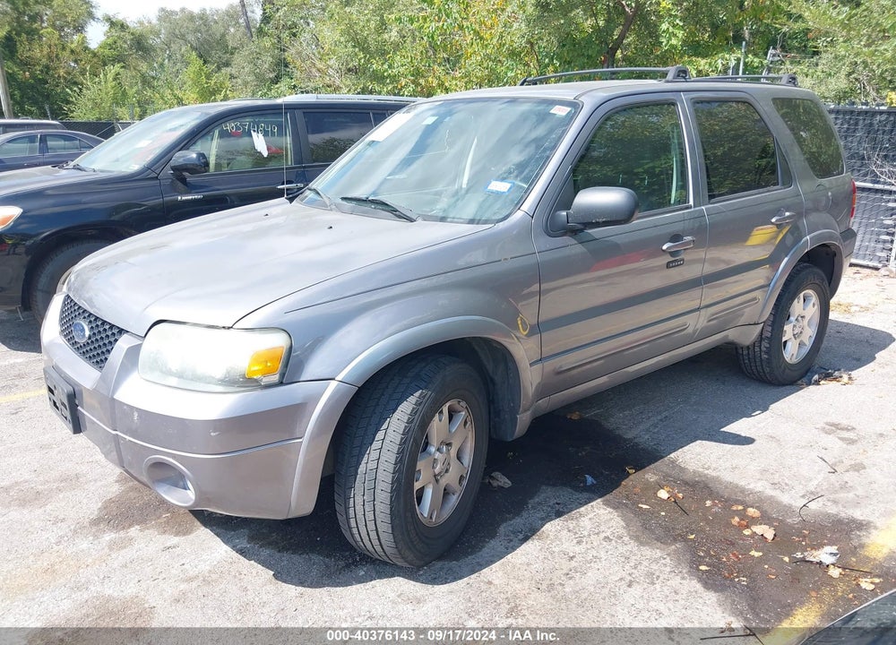 2007 FORD ESCAPE LIMITED VIN: 1FMYU04177KC08929