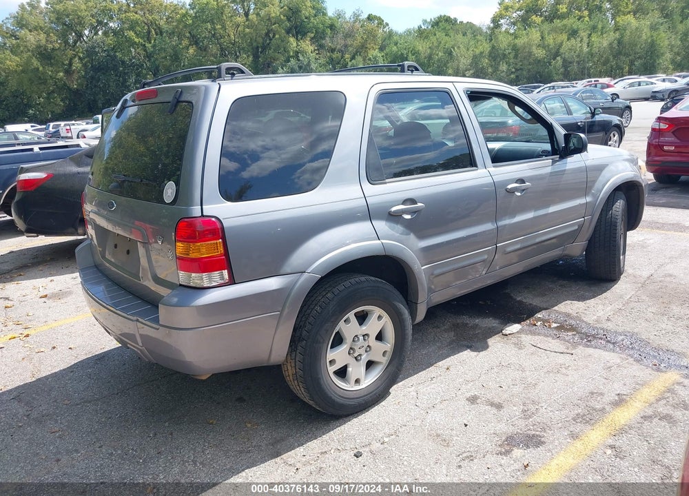 2007 FORD ESCAPE LIMITED VIN: 1FMYU04177KC08929