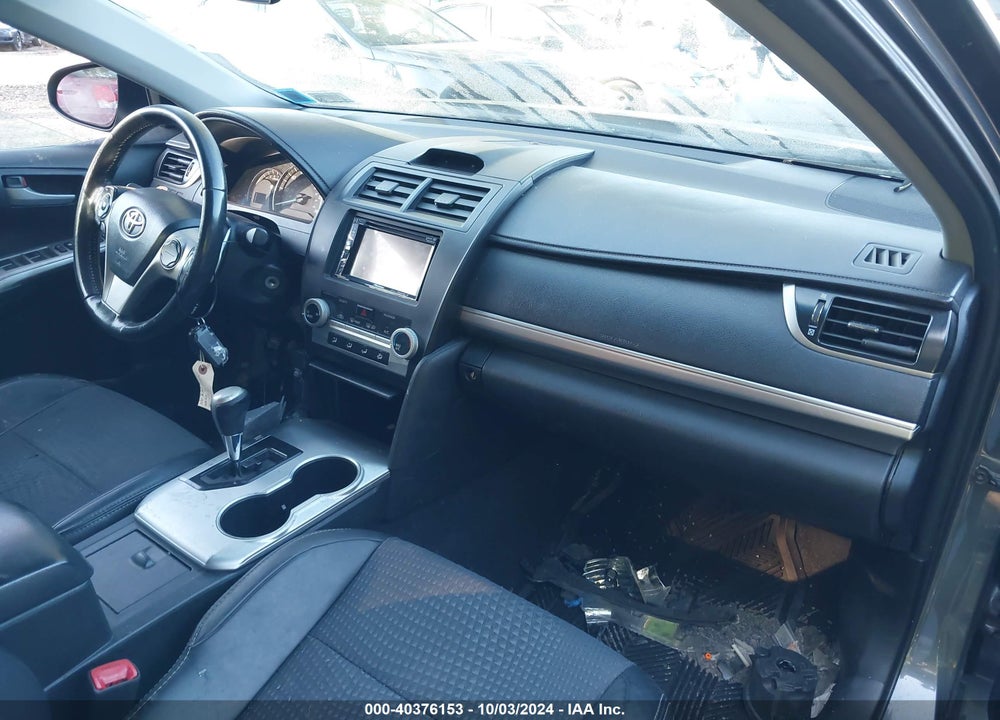 2012 TOYOTA CAMRY SE VIN: 4T1BF1FK9CU089985
