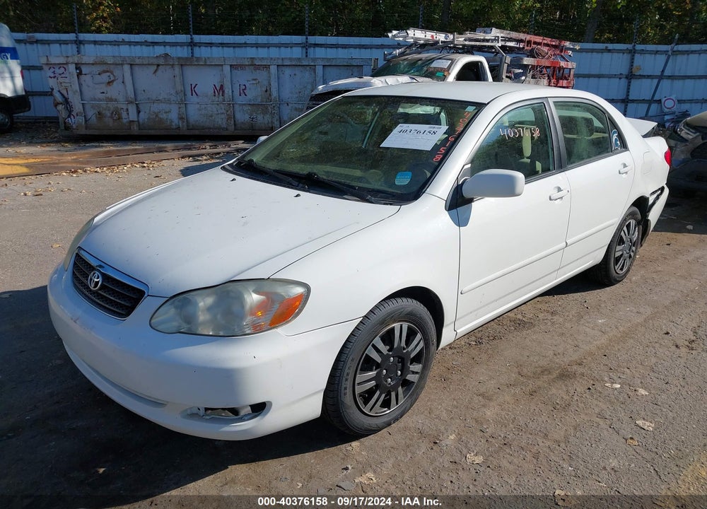 2007 TOYOTA COROLLA LE VIN: 2T1BR30E47C812638