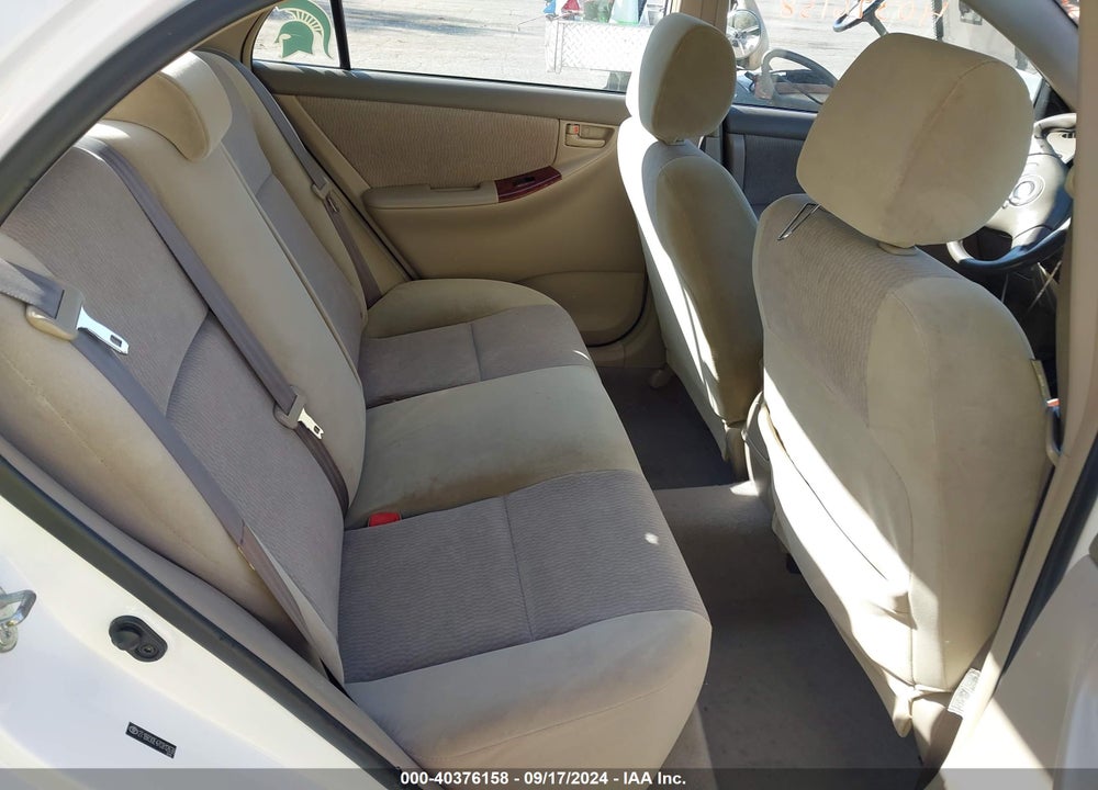 2007 TOYOTA COROLLA LE VIN: 2T1BR30E47C812638
