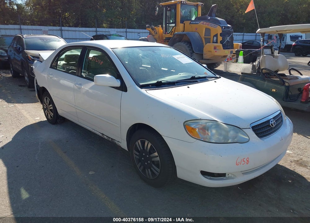 2007 TOYOTA COROLLA LE VIN: 2T1BR30E47C812638