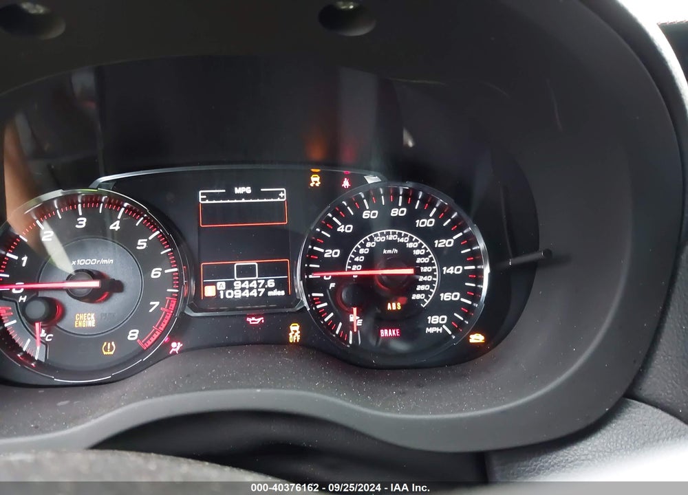 2019 SUBARU WRX PREMIUM VIN: JF1VA1C69K9816461