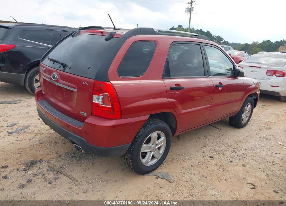 2009 KIA SPORTAGE LX V6 VIN: KNDJE723897583847