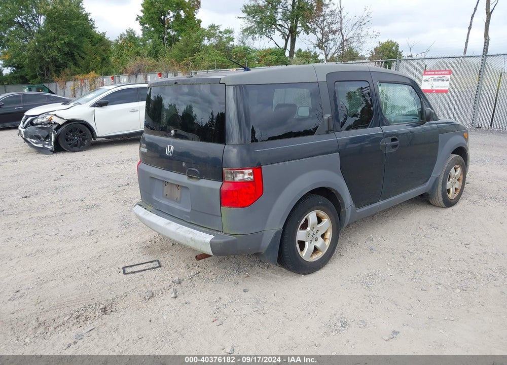 2004 HONDA ELEMENT EX VIN: 5J6YH28574L030277