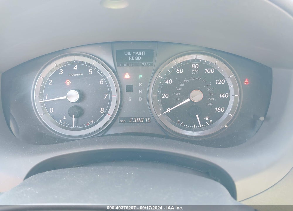 2008 LEXUS ES 350 VIN: JTHBJ46G382205392
