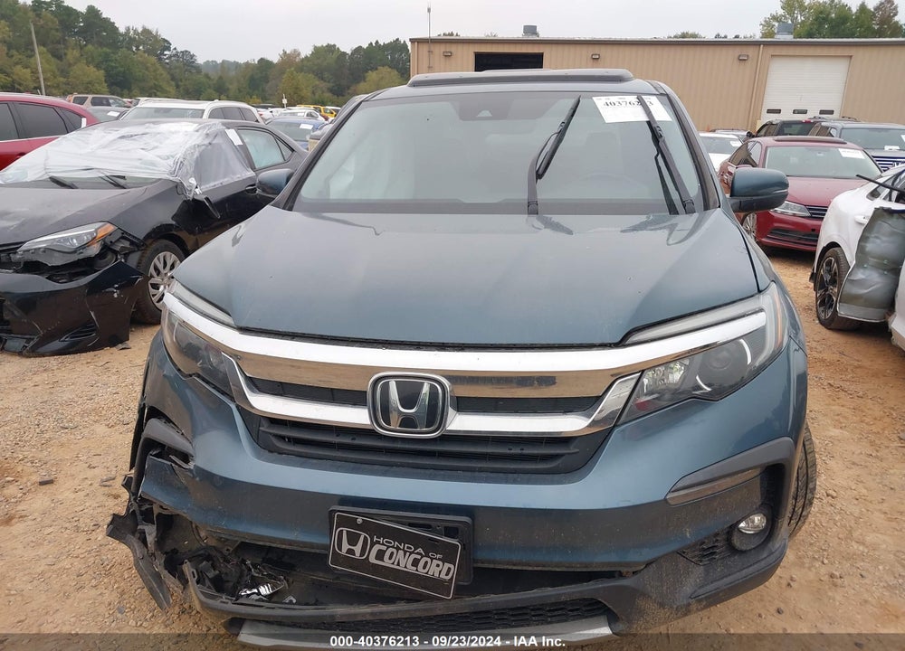 2021 HONDA PILOT 2WD EX-L VIN: 5FNYF5H59MB035223