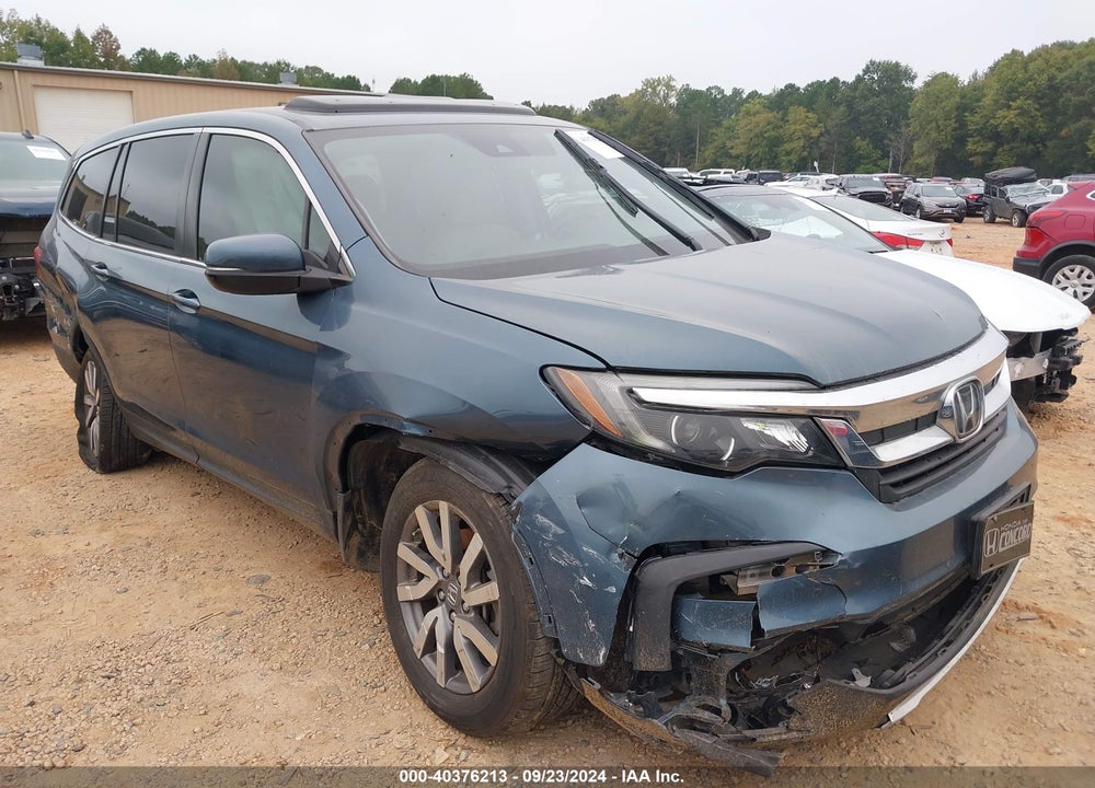 2021 HONDA PILOT 2WD EX-L VIN: 5FNYF5H59MB035223